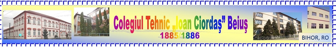 Logo for Colegiul Tehnic Ioan Ciordas Beius